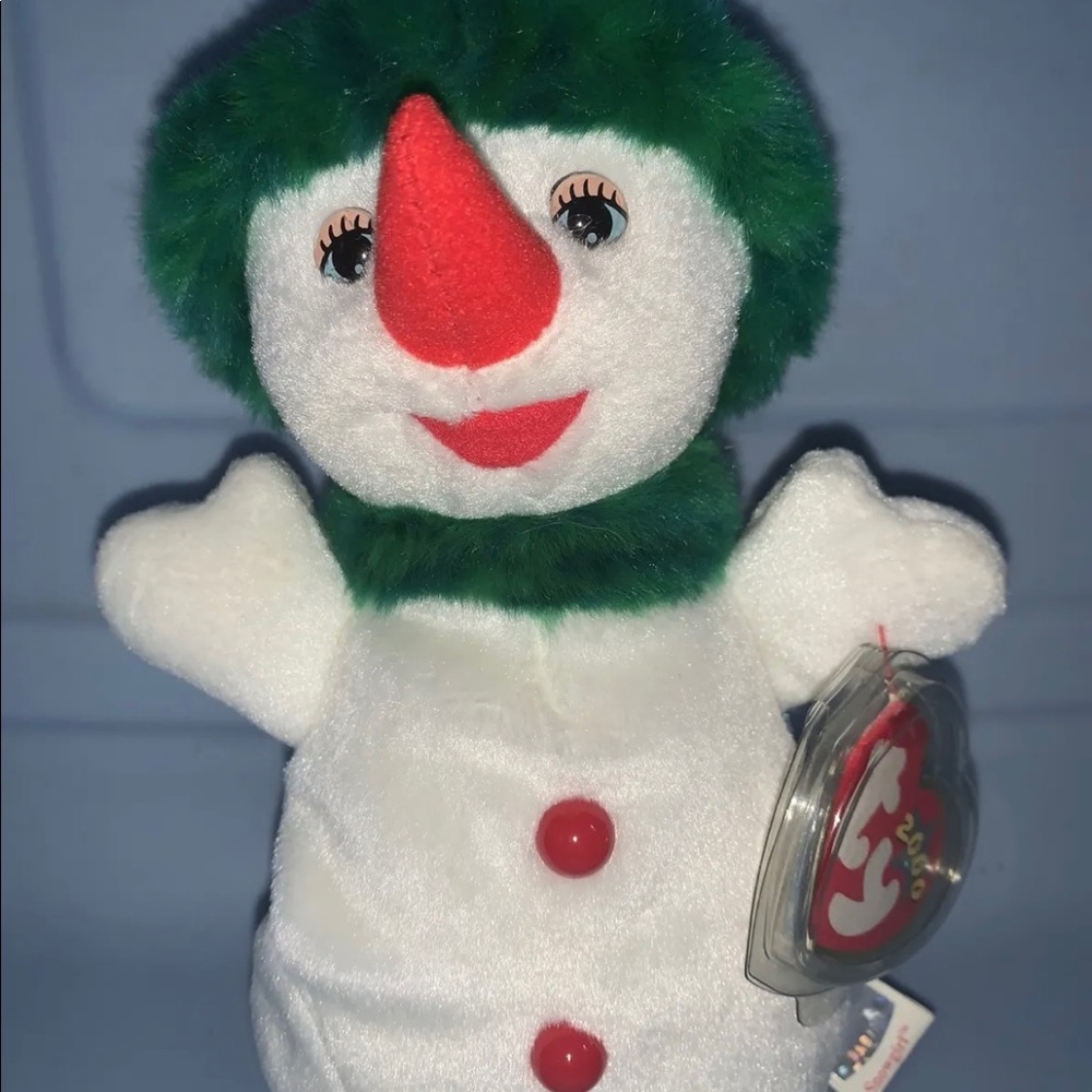 Snowgirl TY beanie baby FINAL MARKDOWN